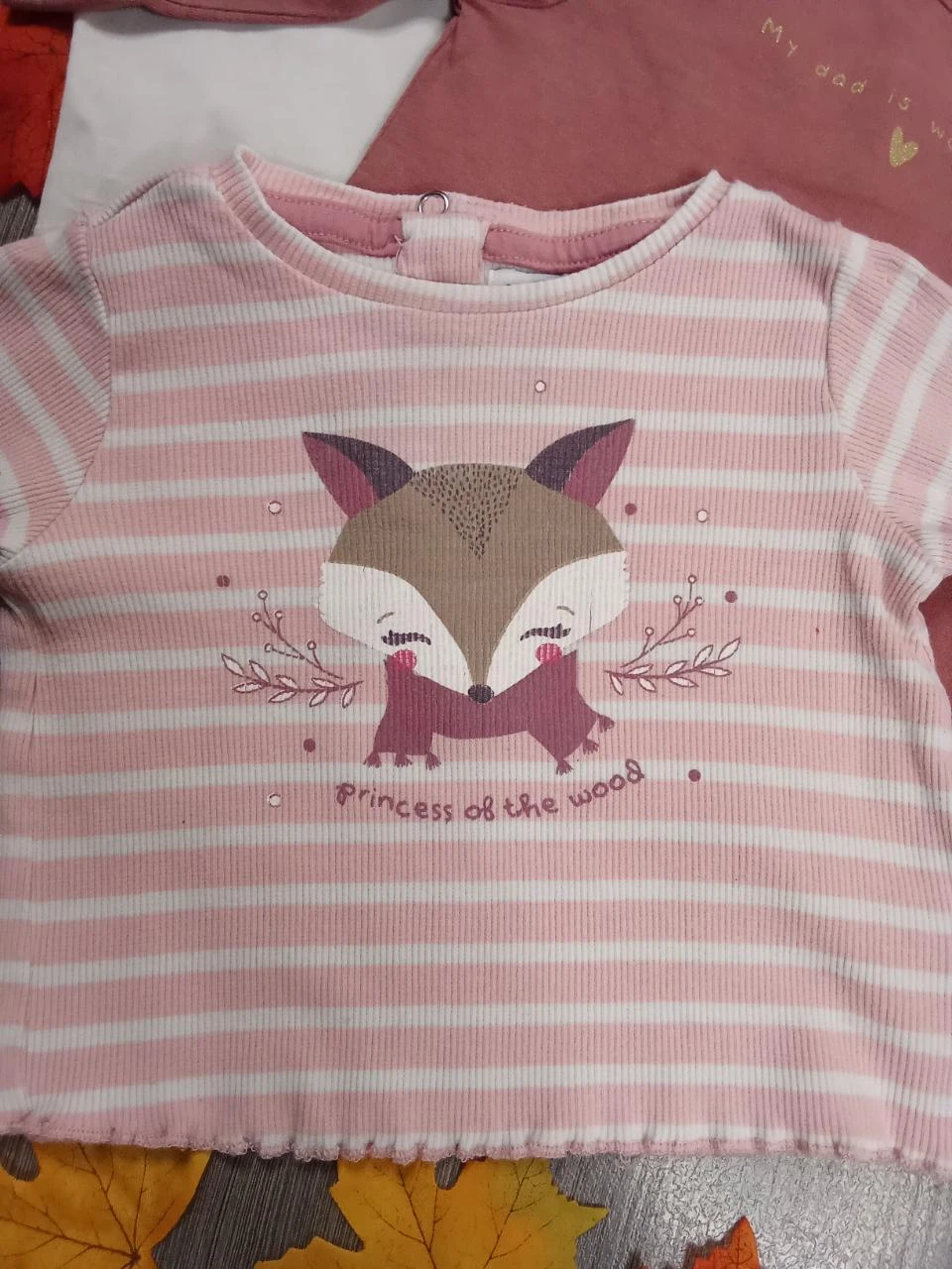 Lote de 3 camisetas de manga larga de 6 meses – photo 3